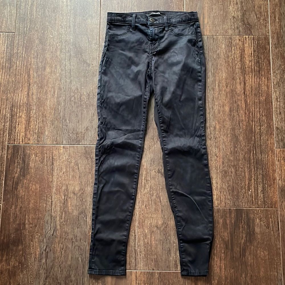 J Brand Super Skinny Black Jeans